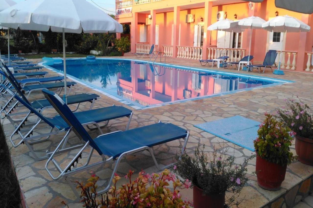 Elena Pool Aparthotel Ájosz Jeórjosz Kültér fotó